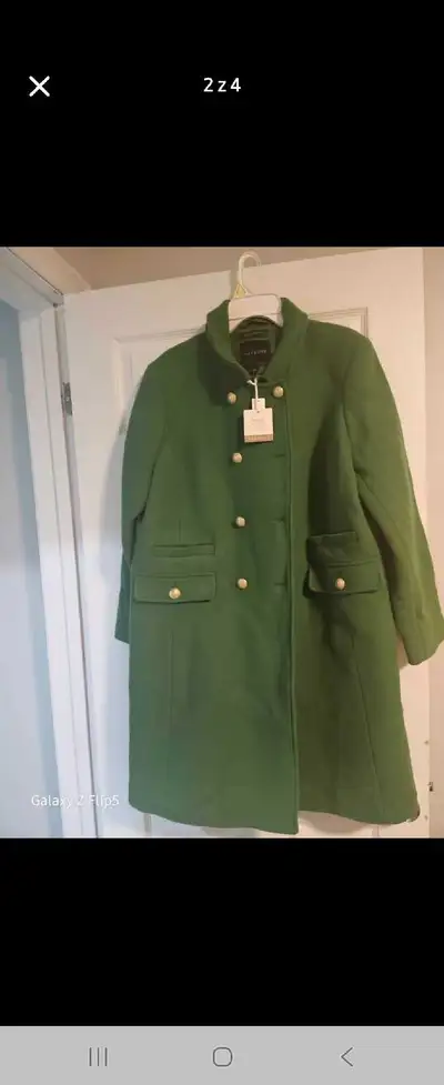 NEW ITALY  women's coat size 18 original price $569, View more