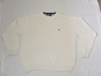 Tommy Hilfiger Long Sleeve Sweater - White - XL - $20.00