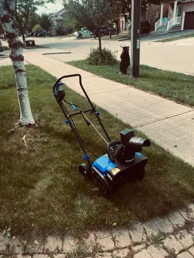 Snow remover and E bike on sale, View more