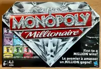 Monopoly millionnaire - le premier à amasser un million gagne!