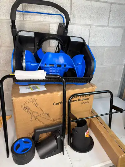 SOYUS Corded Electric Snow Blower - Handles Wet/Heavy Snow, View more