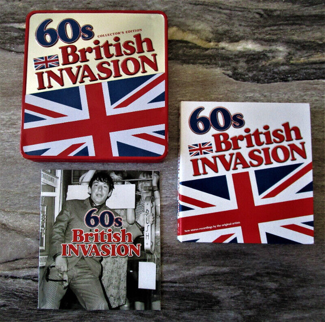 Coffret de 3 CD musique Brithish invasion 60s dans CD, DVD et Blu-ray  à Longueuil/Rive Sud