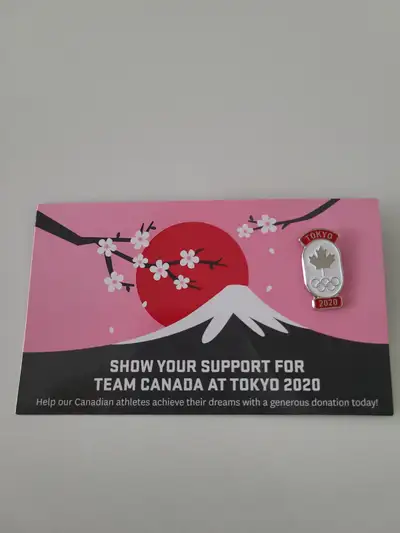 TEAM CANADA – Tokyo 2020 Summer Olympic Collector Pin - Olympics, View more