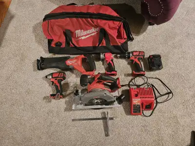 Milwaukee M18 tool kit, View more