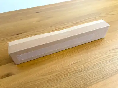 Panneau esthétique rack OCD 1U de Ubiquiti de couleur argentée. - Fabrication en aluminium et en aci...