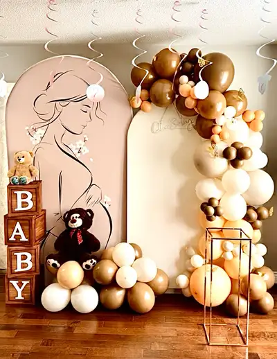 Baby shower and gender reveal decoration and rentals, View more
