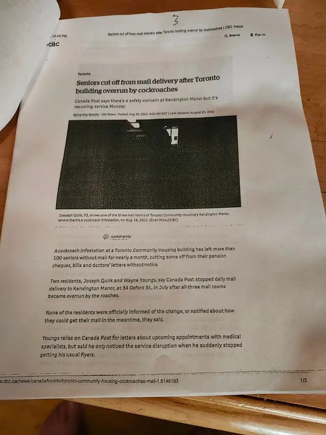 Public notice in Other in City of Toronto - Image 8