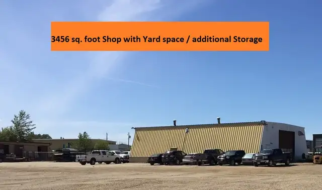 Shop for Lease - Fort St John