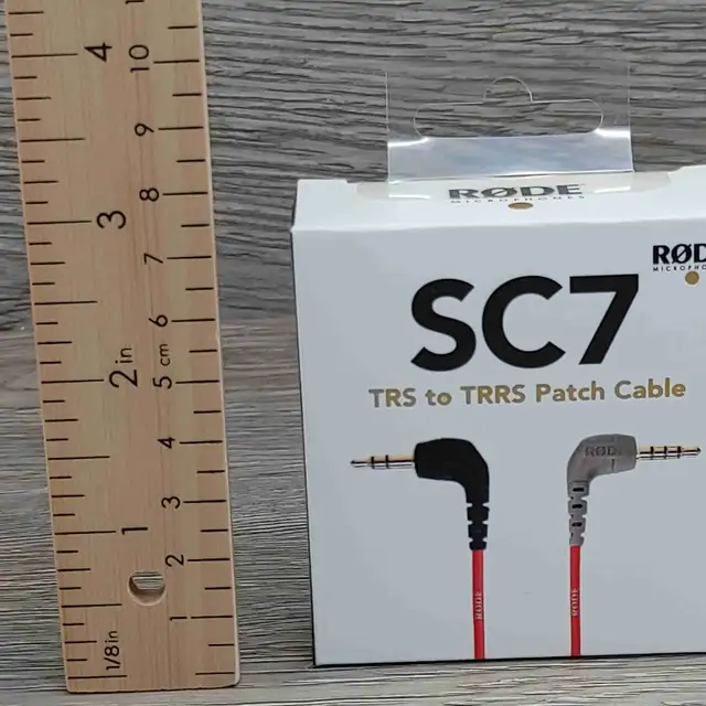 FOUR (4) NEW Rode SC7 3.5mm TRS to TRRS Patch Cables BUNDLE in Pro Audio & Recording Equipment in City of Toronto - Image 6