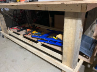 Large Mobile Work Bench