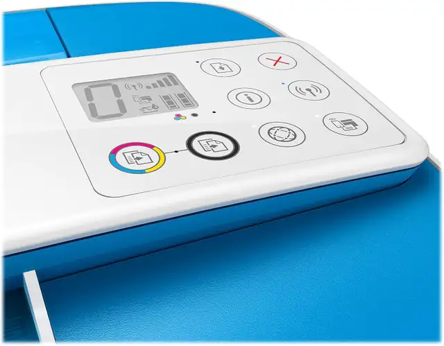 HP DeskJet 3755 Printer with Black & Colour Ink Cartridges in Printers, Scanners & Fax in Sudbury - Image 6