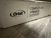 Brand new sealed sprinkler system 