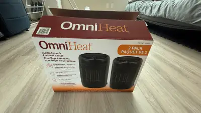2 OmniHeat Personal Heater, View more
