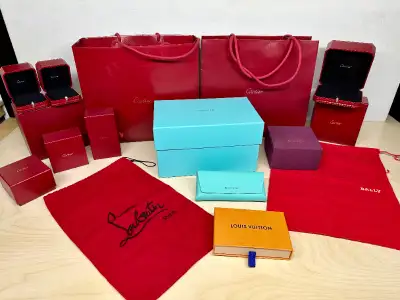 Designer Boxes Etc - Tiffany, Gucci, Louis Vuitton, View more