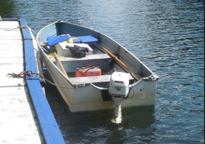 WIDE BEAM 16 Foot SpringBok Boat with Johnson 14 s stroke Engine Well Maintained Run Perfect at Trol...