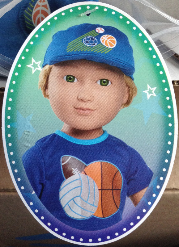18 inch Boy Doll Baseball Hat / Backpack - $5 each My Life As in Toys & Games in City of Toronto