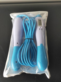 Adjustable Jump Rope with Digital Counter, Tangle-Free
