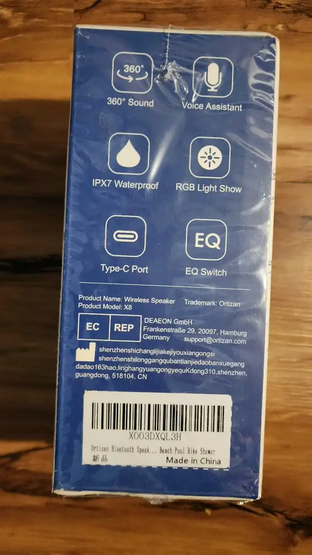 ORTIZAN BLUETOOTH SPEAKER in Speakers in Ottawa - Image 4