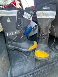 Winter work boots steel toe