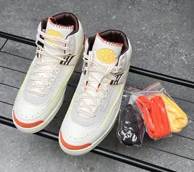 For Sale: Air Jordan 2 x Maison Chateau Rouge DS brand new never worn Men's size 11.5 Ordered from N...