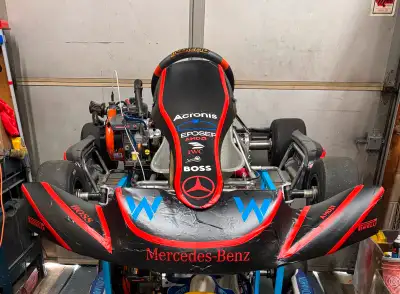 For sale is an intrepid F4K go kart. Kart has little use and was bought brand new in 2022, same with...
