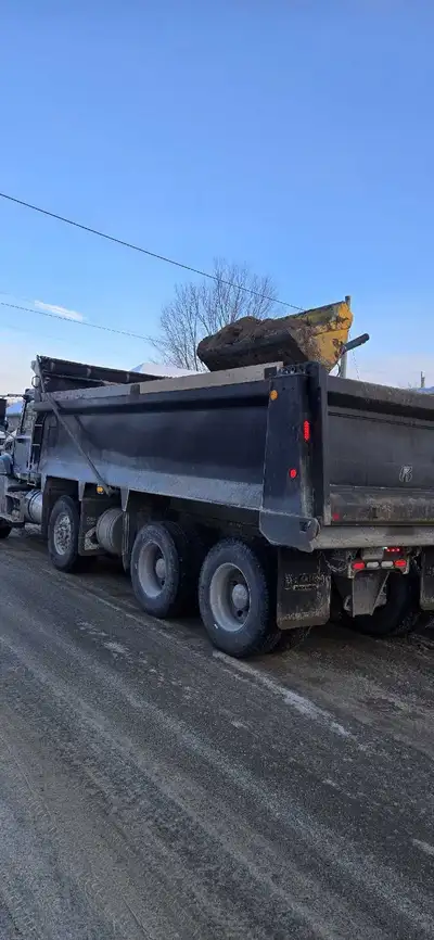 ● Providing reliable dump truck services for all your hauling needs in the GTA. ● Removing Dirt / Co...