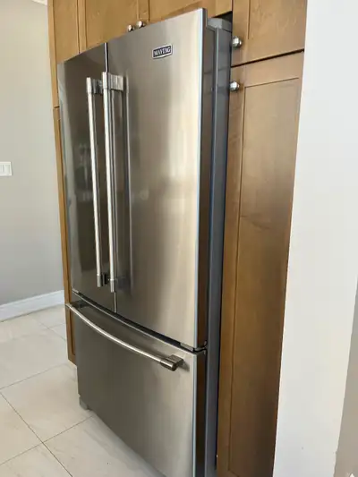 Maytag refrigerator, View more