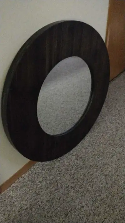 Round wall hang mirror, View more