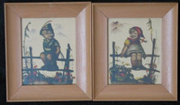 Three Sets of Hummel Artwork