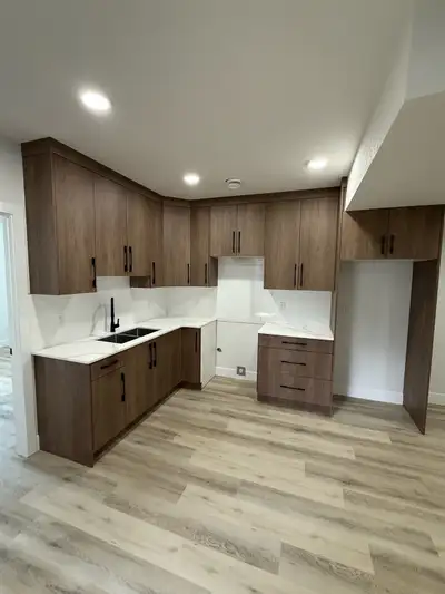 Looking for a quiet, clean place to call home? This brand new 2 bedroom basement suite in Irvine Cre...
