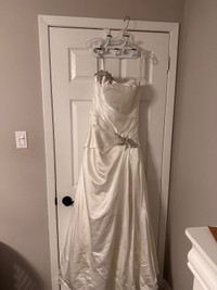 Wedding Dress, Tiara and Veil 