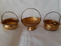 brass pots (3)