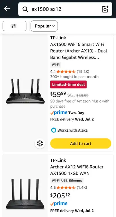 [SALE] TP-Link AX12 Router, View more
