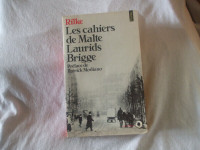 Les Cahiers de Malte Laurids Brigge - Rilke 1972