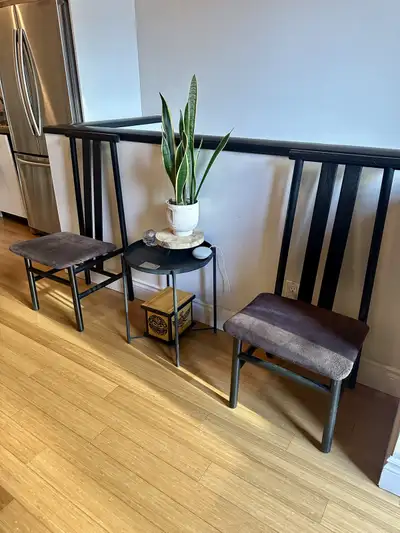 2 VINTAGE MCM ITALIAN MONTINA SLAT CHAIRS , View more