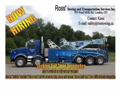 Full Time Dispatcher, View more