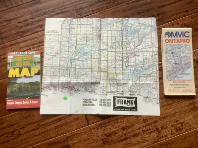 Cottage country Road and area maps , View more