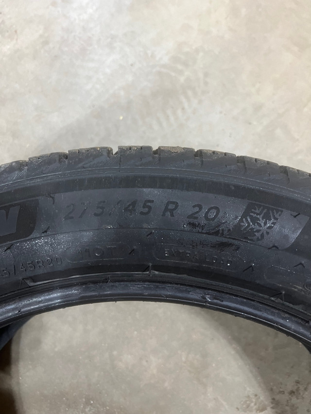 275/45/20 Michelin X Ice Tires  in Tires & Rims in Brandon - Image 2