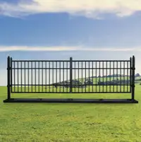 Porte D'entrée en Métal de Ferme de 20 pieds