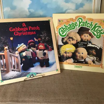 Vintage 1984 Cabbage Patch Kids Records Christmas & Dreams , View more
