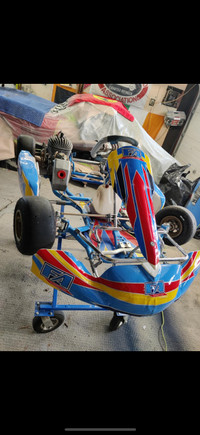 Otk Fernando Alonso (FA) cadet kart with 60cc mini rok 
