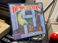 Demon Stalkers C64/128 Floppy Disk Game, Complete in Box