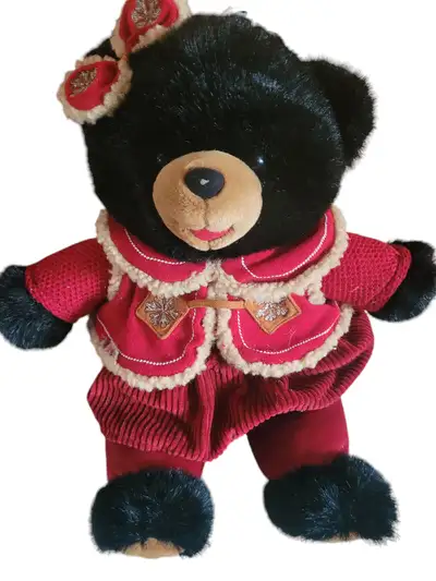 Canadian plush teddy.  Kids toy. I deliver!, View more
