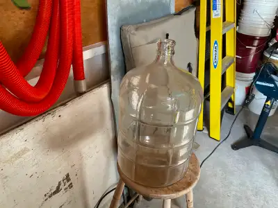 2- 20 litre car boys. I will throw in air locks as well.