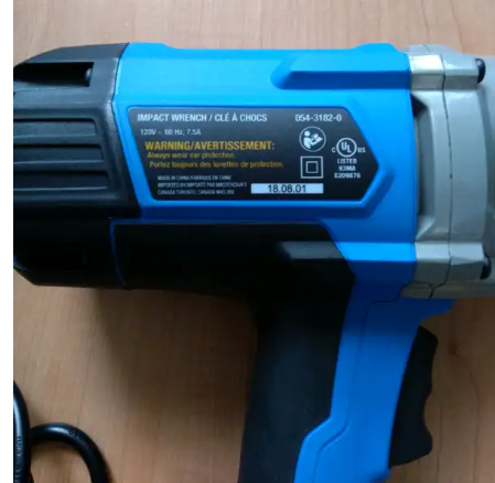 Impact Wrench 1/2 inch from Mastercraft 7.5A in Power Tools in City of Toronto - Image 3