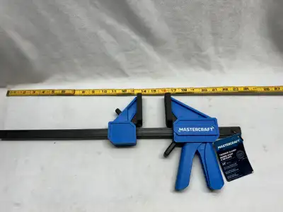 Mastercraft 12-in 300-lb Trigger Bar Clamp From carpentry projects to metalwork or welding, get the...