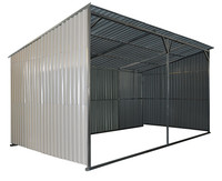 Metal Livestock Shelter | Abri à bétail en métal (19’ x 12’)