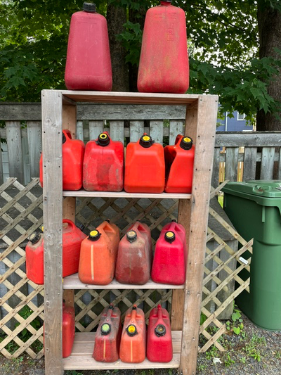 GAS to GO ... GASOLINE JERRY CANS, View more