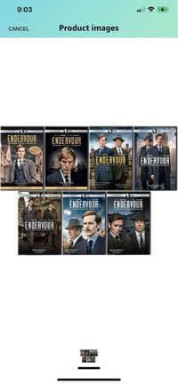 Endeavour 1-7 Complete Series Season 1, 2, 3, 4, 5, 6 & 7