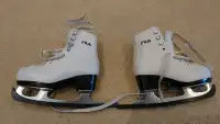 Fila girls junior figure skates size 9y